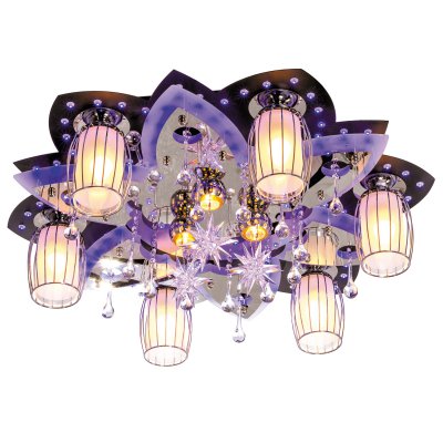 Люстра космос Экономсвет 8282/6+3BK+CR RC MIXLED