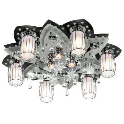 Светильник ЭкономСвет 8282/6+3BK+CR RC WTLED