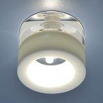 Светильник 8289 Clear-WH прозрачный/белый Elektrostandard