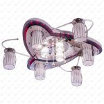 Потолочный светильник Экономсвет 8292/6+3WT+CR RC MIXLED