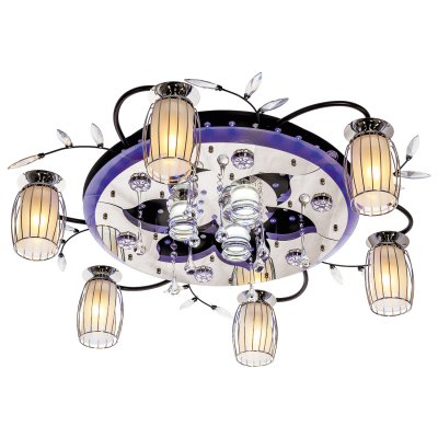 Люстра космос Экономсвет 8296/6+3BK+CR RC MIXLED