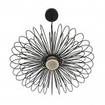 8301/9L LEDIO черный, металл/акрил Подвес LED 9W 3000K 220V CAMOMILE