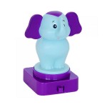 Светильник настольный Compak Babylight GY-8301 слоник сиреневый