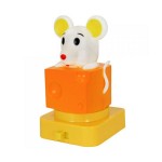 Светильник настольный Compak Babylight GY-8301 мышка желтая