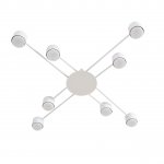 8305/8C COMFI белый, металл/акрил Светильник потолочный GX53 LED 8*7W 220V BENUA