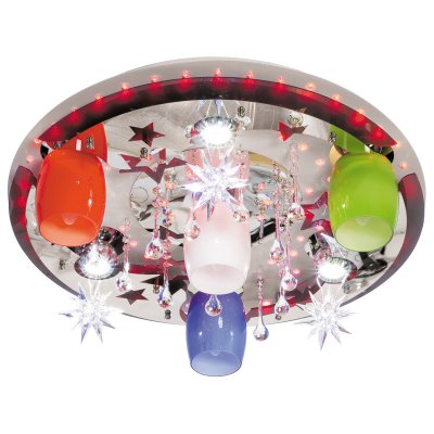 Светильник ЭкономСвет 8310/4+3WT+CR MIX RC RBPLED Светильник ЭкономСвет 8310/4+3WT+CR MIX RC RBPLED