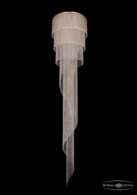 Люстра хрустальная большая Bohemia Ivele 8311/80-350/G