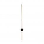 8311/12WL LEDIO золотой, металл/силикон Настенный светильник с диммером LED 12W 3000/4000/7000K 220V BRAM