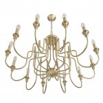 8318/12 CLASSI LN26 шампань/металл Люстра E14 12*40W 220V SUANA
