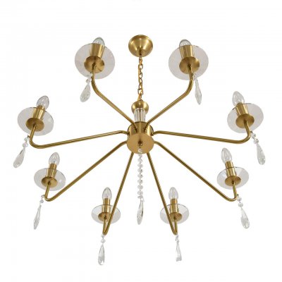 8319/8 CLASSI шампань/прозрачный, металл/хрусталь Люстра E14 8*40W 220V SEVERINA 8319/8 CLASSI шампань/прозрачный, металл/хрусталь Люстра E14 8*40W 220V SEVERINA