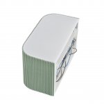 8326/2W MODERNI LN26 423 белый/зеленый, металл/текстиль/пластик Бра E14 2*40W 220V GOFERA