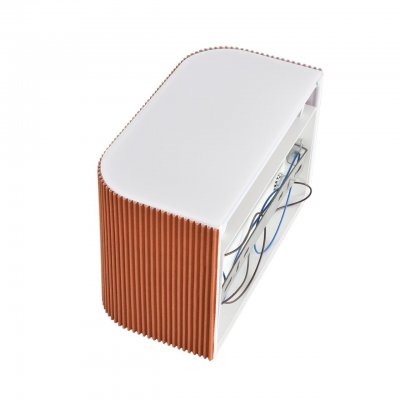 8329/2W MODERNI LN26 426 белый/кирпичный, металл/текстиль/пластик Бра E14 2*40W 220V GOFERA 8329/2W MODERNI LN26 426 белый/кирпичный, металл/текстиль/пластик Бра E14 2*40W 220V GOFERA