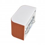 8329/2W MODERNI LN26 426 белый/кирпичный, металл/текстиль/пластик Бра E14 2*40W 220V GOFERA