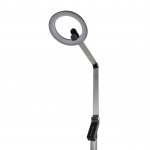 8332/15FL LEDIO темно-серый, металл/пластик Торшер LED 15W 3000/4000/6000K ССТ/диммер/LCD 220-240V GENRI