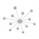 8343/12C COMFI белый, металл Люстра GX53 LED 12*7W 220V TORINA