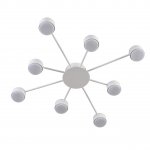 8343/8C COMFI белый, металл Люстра GX53 LED 8*7W 220V TORINA