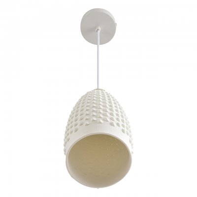 8350/1B SUSPENTIONI белый, металл/керамика Подвес E27 60W 220V CANESTRA