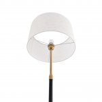 8358/1F CLASSI медь/черный/белый, металл/текстиль Торшер E27 60W 220V IRISA