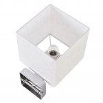 8360/1W CLASSI хром/бежевый металл/текстиль Бра E27 60W 240V NORMAN