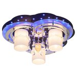 Светильник ЭкономСвет 8368/3BK+CR RC WT MIX(RBP)LED