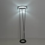 8370/30FL LEDIO LN26 304 черный, металл/силикон Торшер LED 30W 3000/4000/6000K 220V ALVA