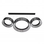 8371/70L LEDIO LN26 258 черный, металл/текстиль/силикон Люстра подвесная LED 70W 3000/4000/6000K 220V KAVA