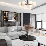 Люстры на штанге Lumion 8375/9C ELRONA