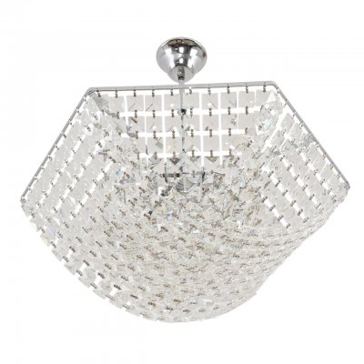 8377/5 NEOCLASSI LN хром/прозрачный, металл/хрусталь Люстра подвесная E27 5*60W 220V AMALIA