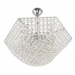 8377/5 NEOCLASSI LN хром/прозрачный, металл/хрусталь Люстра подвесная E27 5*60W 220V AMALIA