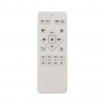 8380/45CL LEDIO LN белый, металл/акрил Умная люстра потолочная с ПДУ и голосовым управлением LED 45W 3000-6500К 220V ALIS SMART