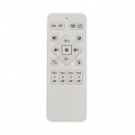 8380/45L LEDIO LN белый, металл/акрил Умная люстра подвесная с ПДУ и голосовым управлением LED 45W 3000-6500К 220V ALIS SMART