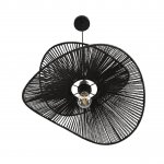 8382/1 ECO LN черный, металл/джутовый шнур Подвес E27 40W 220V ROPE