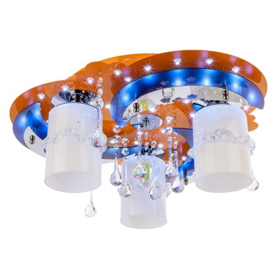 Светильник ЭкономСвет 8384/3OG+CR RC WT LED