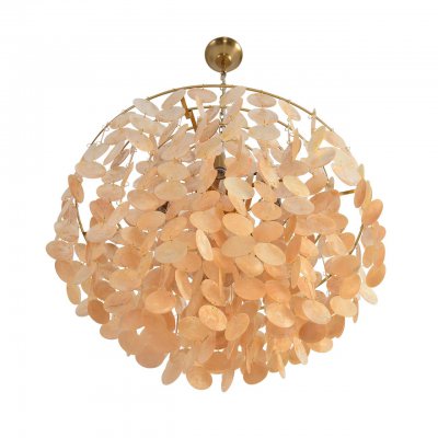8386/6 MODERNI LN бронза/перламутровый, металл/ракушка Люстра E14 6*40W 220V SHELLA