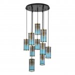 Люстра подвесная; Люстры каскадные Lumion 8401/10 MURANO