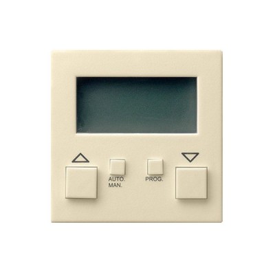 Gira S-55 Крем глянц Накладка электронного устройства управления жалюзи с таймером (G84101)