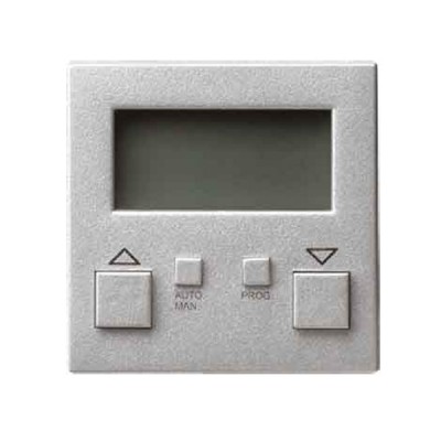 Gira S-55 Алюминий Накладка электронного устройства управления жалюзи с таймером (G84126)