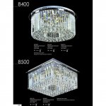 Люстра потолочная хрустальная 800мм G9*16 Newport 8416/PL хром