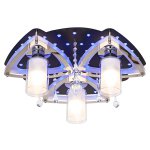 Люстра космос Экономсвет 8429/3BK+CR RC RBPLED