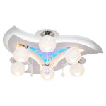 Люстра космос Экономсвет 8437/6WT RC WT MIXLED