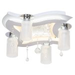 Потолочный светильник Экономсвет 8441/4WT RC WT+CL YLWTLED