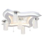 Потолочный светильник Экономсвет 8441/5WT RC WT+CL YLWTLED