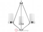Люстра Progress Lighting Elevate Polished Chrome Three-Light Wide Mini Chandelier ImperiumLoft 84488-30