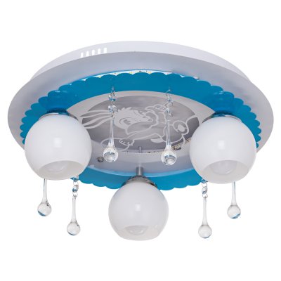 

Люстра для детской Экономсвет 8449/3WT RC WT MIXLED, 8449/3WT RC WT MIXLED
