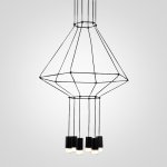 Подвесной светильник Chandelier 0307 LED Suspension lam  ImperiumLoft 84532-22