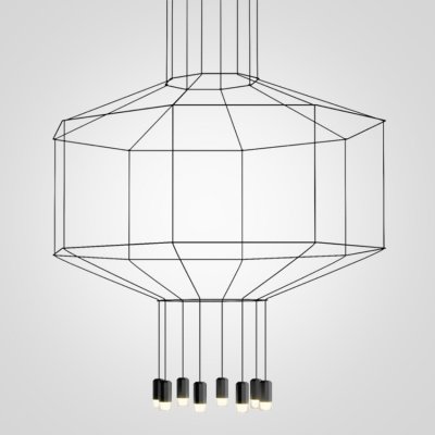 Подвесной светильник 0299 Octagonal Square Pendan Light ImperiumLoft 84534-22