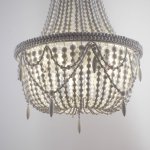 Люстра RH Anselme White Wood Large Chandelier ImperiumLoft 84548-22
