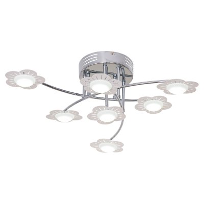 Люстра светодиодная Экономсвет 8460/7CR RC Люстра светодиодная Экономсвет 8460/7CR RC