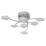 Люстра светодиодная Экономсвет 8460/7CR RC