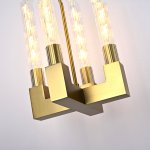 Люстра RH CANELLE Pendant lamp 4 Modern Brass ImperiumLoft 84608-22